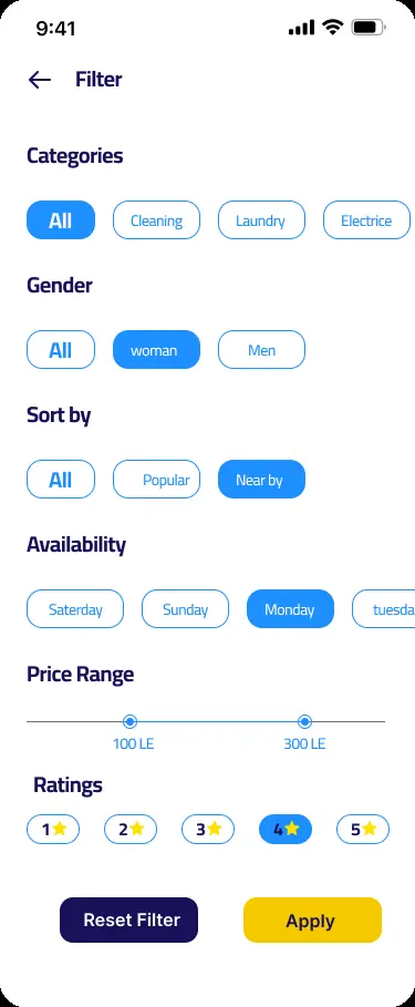 تصميم واجهات وتجربة مستخدم (UI/UX) احترافية لتطبيقات الموبايل بشكل عصري وجذاب