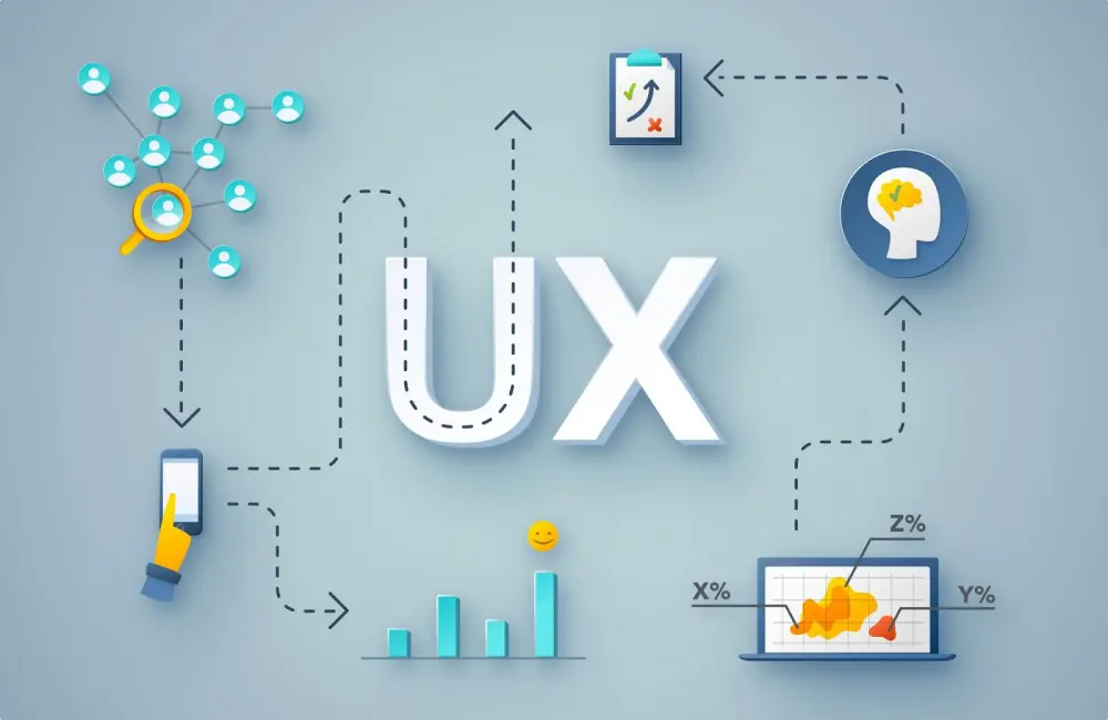 تحسين تجربة المستخدم UX وتعديل تصميمك الحالي باحتراف