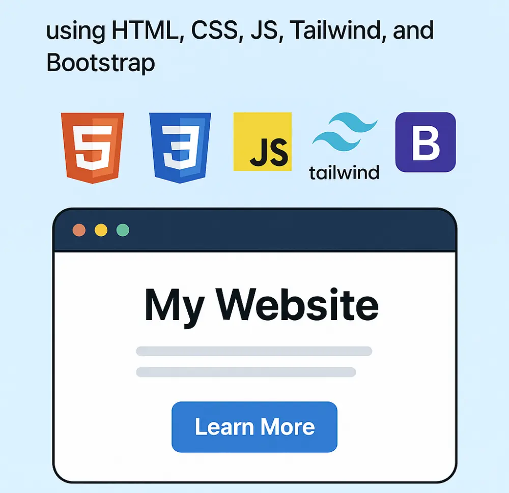 إنشاء موقع بورتفوليو احترافي صفحه واحده HTML/CSS/JS لعرض أعمالك وخدماتك