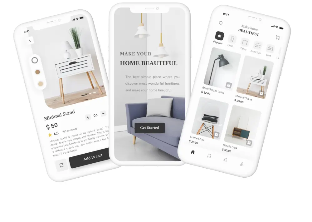 خدمة تصميم واجهة متجر إلكتروني UX/UI – 5$