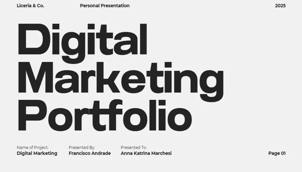 تصميم Portfolio احترافي يعرض مهاراتك ويجذب فرص العمل
