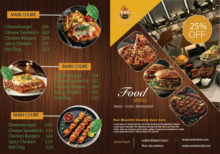 تصميم المطبوعات الإبداعية: غلاف مجلة أو تذكرة ومنيو وفلاير وبرشور وبوسترات بهوية بصرية ساحرة