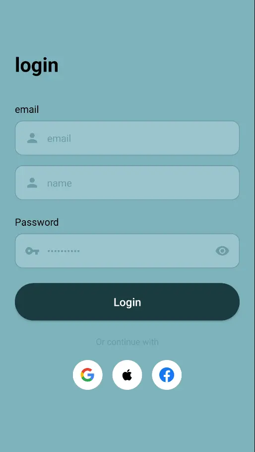 تنفيذ شاشة تسجيل الدخول (Login)+(splash ) باستخدام Flutter بدون Backend مقابل 5 دولار