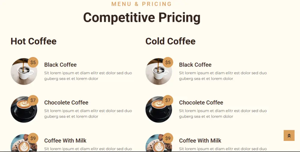 تصميم صفحة ويب ثابتة متجاوبة باستخدام HTML و CSS