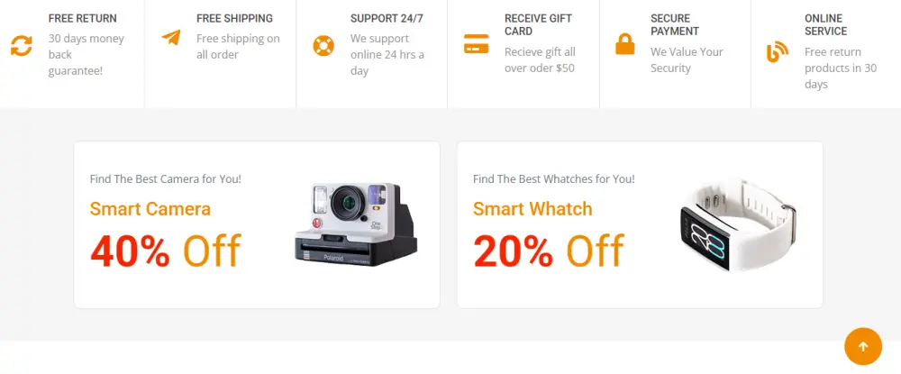 تصميم صفحة ويب احترافية ومتجاوبة (HTML / CSS / JavaScript)