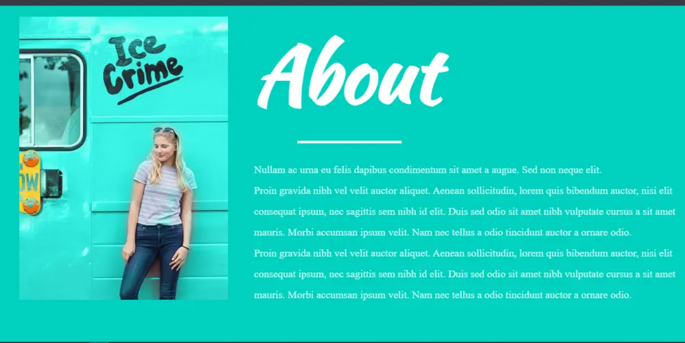تصميم صفحة ويب احترافية Responsive باستخدام HTML و CSS