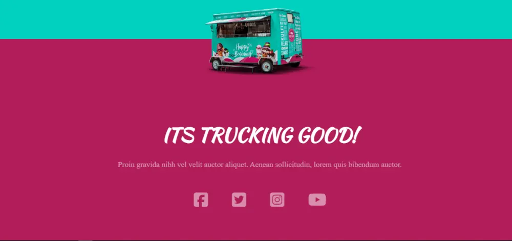 تصميم صفحة ويب احترافية Responsive باستخدام HTML و CSS