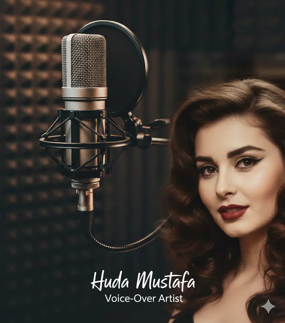 تعليق صوتي احترافي بصوت مصري للإعلانات والفيديوهات