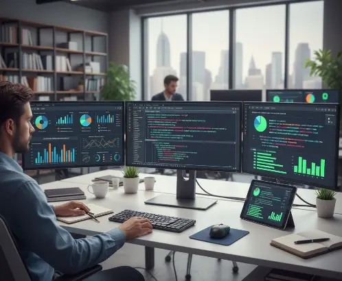تصميم Dashboard احترافية للبيانات