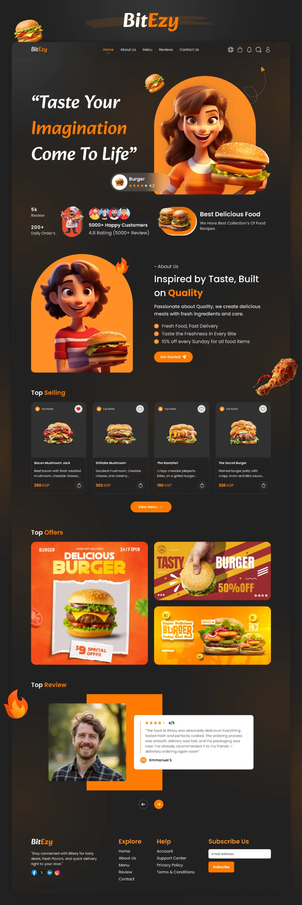 تصميم صفحة هبوط احترافية (Landing Page)