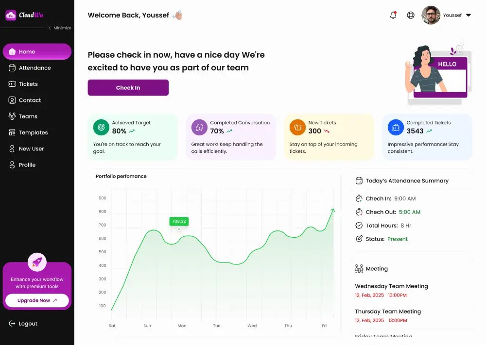 تصميم تجربة وواجهة مستخدم احترافية للوحات التحكم | UX/UI Design Dashboard