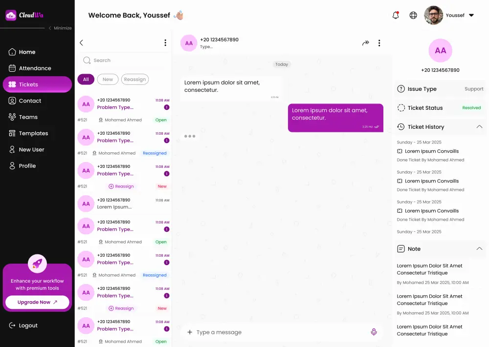 تصميم تجربة وواجهة مستخدم احترافية للوحات التحكم | UX/UI Design Dashboard