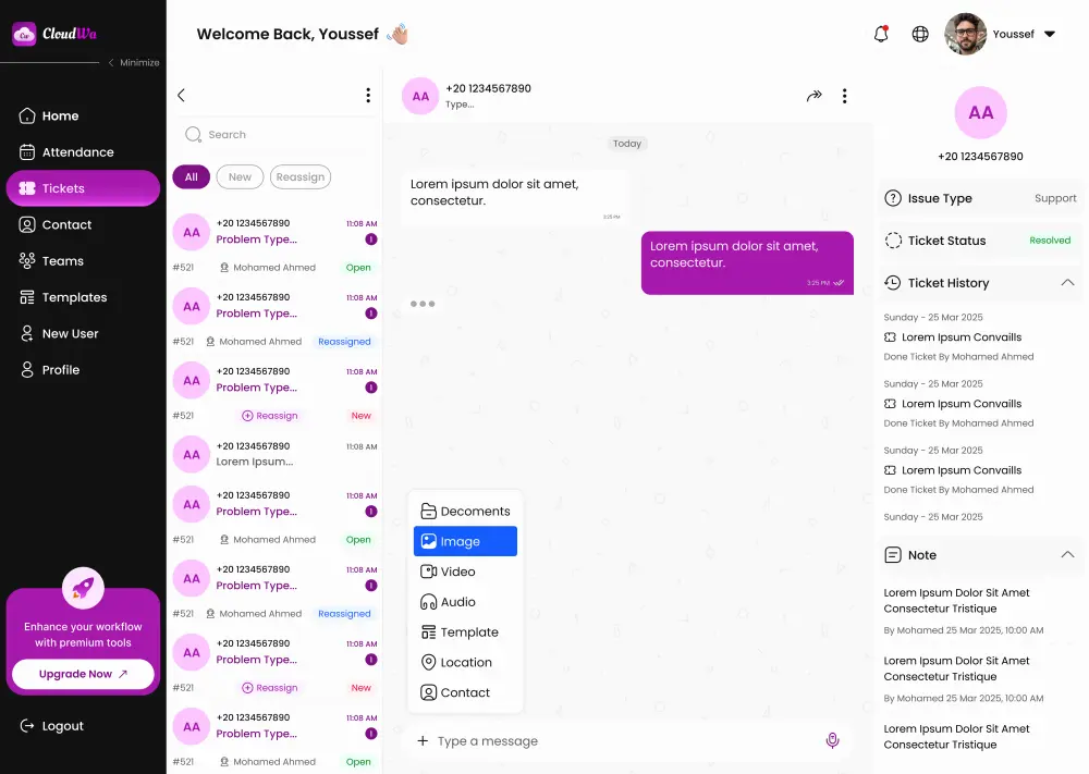 تصميم تجربة وواجهة مستخدم احترافية للوحات التحكم | UX/UI Design Dashboard