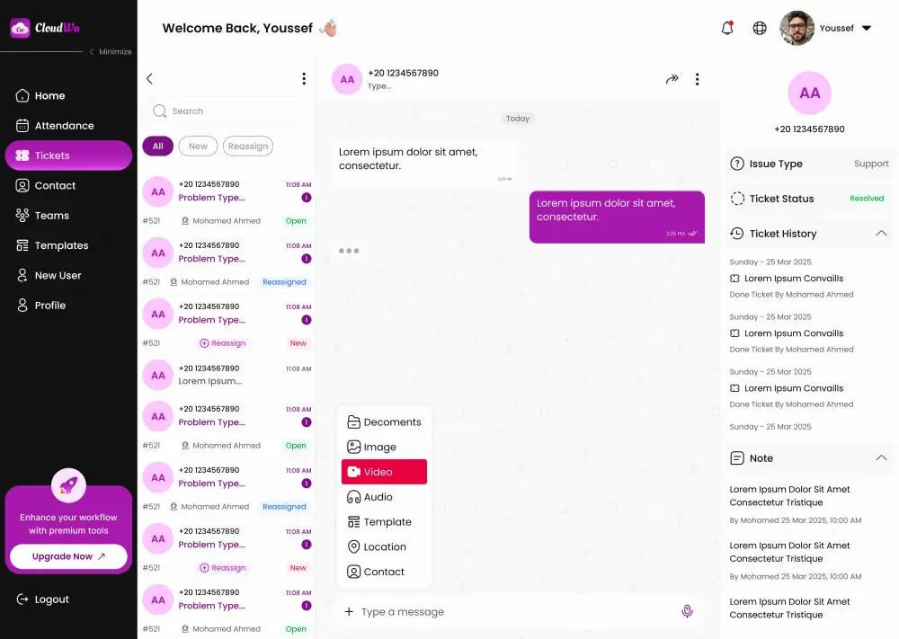 تصميم تجربة وواجهة مستخدم احترافية للوحات التحكم | UX/UI Design Dashboard