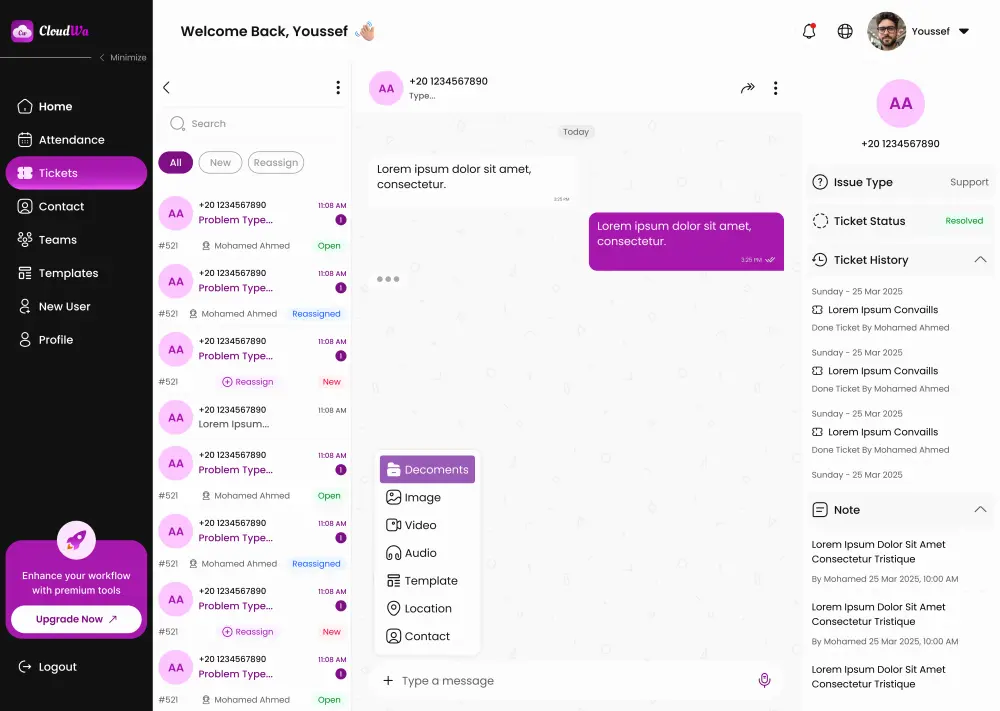 تصميم تجربة وواجهة مستخدم احترافية للوحات التحكم | UX/UI Design Dashboard
