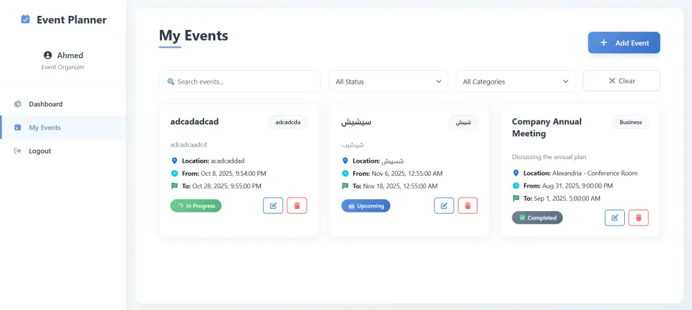 سأقوم بتطوير وتصميم موقع ويب متجاوب وحديث يتناسب مع احتياجاتك الخاصة ويعمل على جميع الأجهزة والمتصفحات.