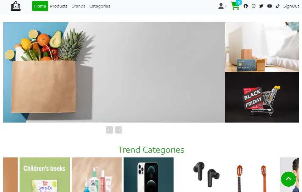 إنشاء صفحة ويب احترافية متكون من 4 صفحات باستخدام React أو Next.js