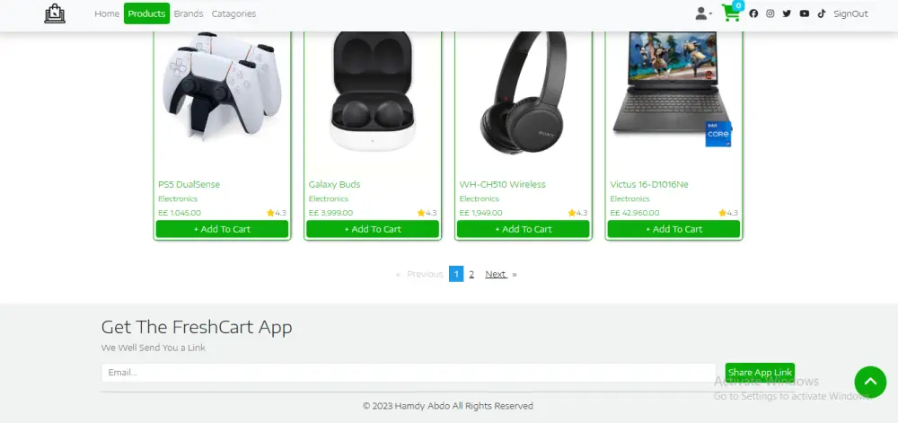 إنشاء صفحة ويب احترافية متكون من 4 صفحات باستخدام React أو Next.js