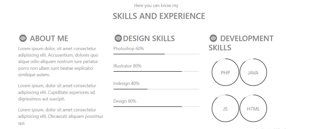 تصميم صفحة بروفايل شخصية احترافية وجذابة(protfilo)