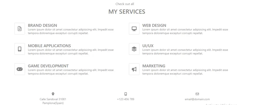 تصميم صفحة بروفايل شخصية احترافية وجذابة(protfilo)