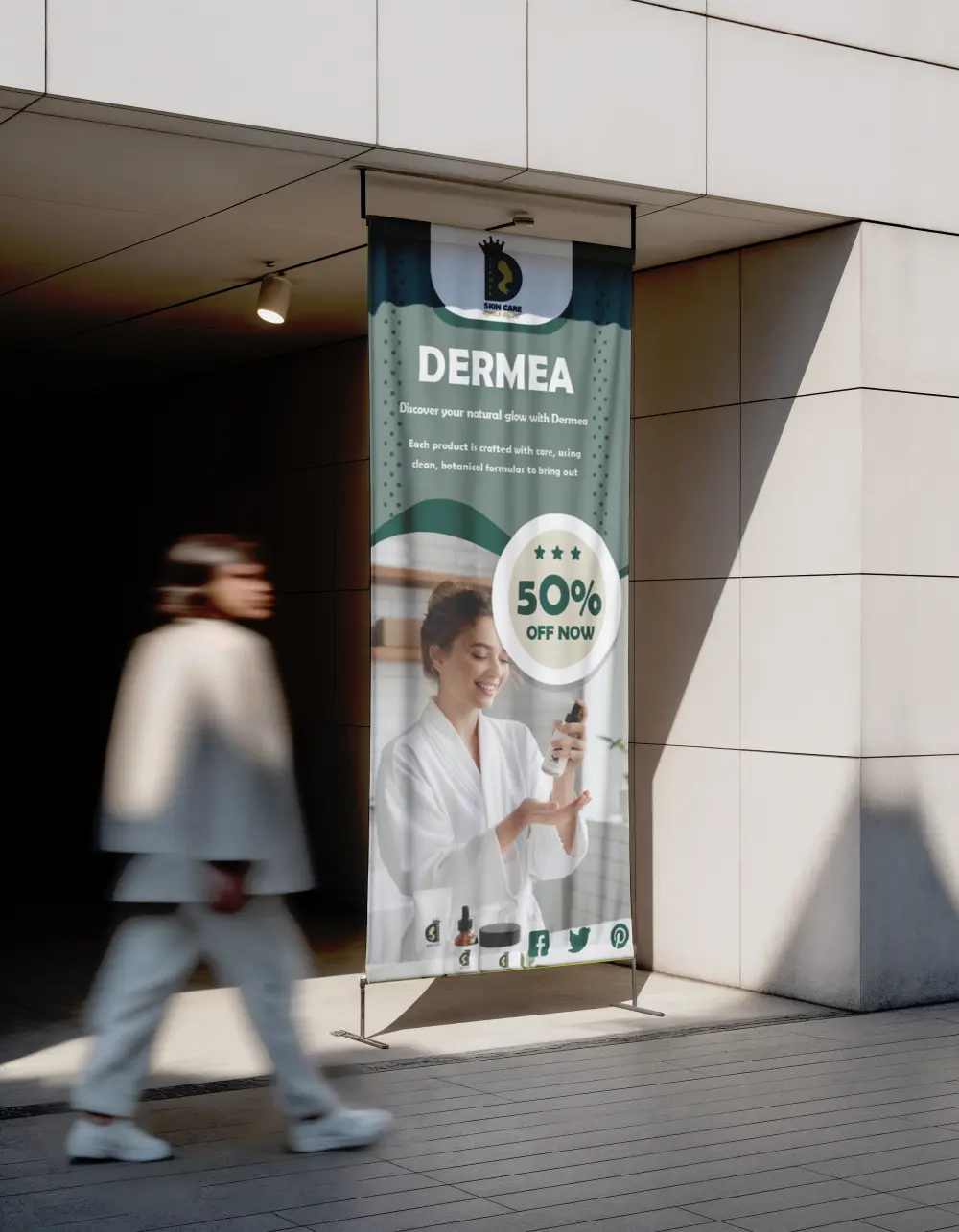 تصميم بنر إعلاني احترافي للسوشيال ميديا