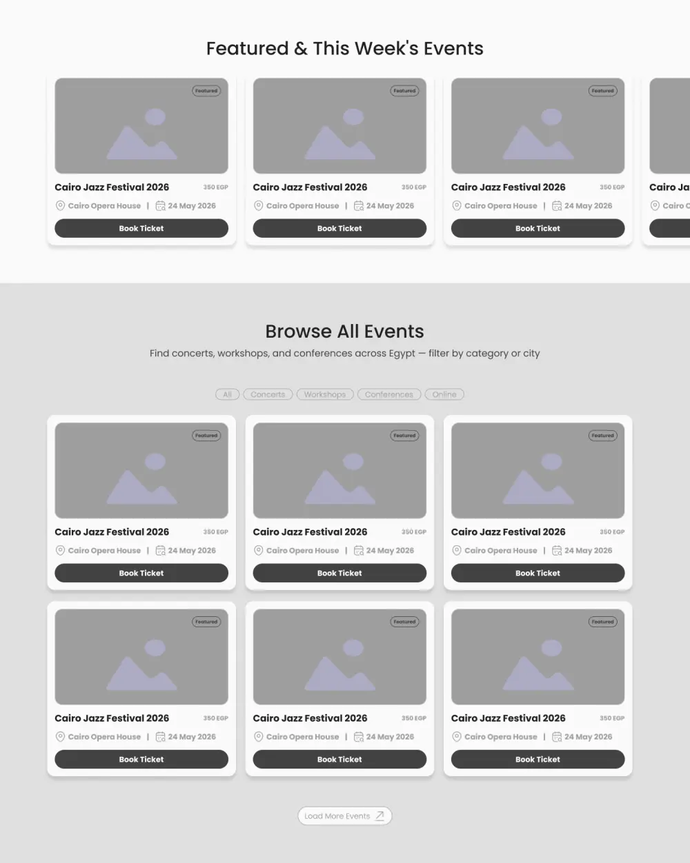 تصميم صفحات هبوط ومواقع ويب احترافية (UI/UX)