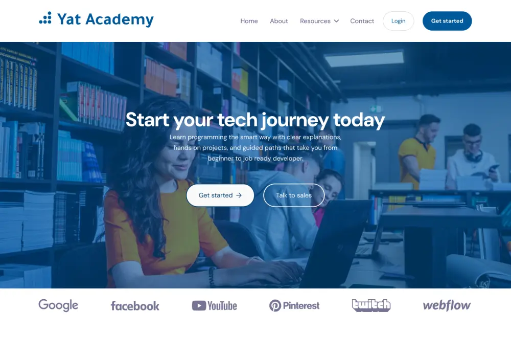 تصميم صفحات هبوط ومواقع ويب احترافية (UI/UX)
