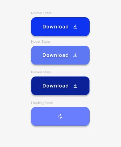 Download Button States