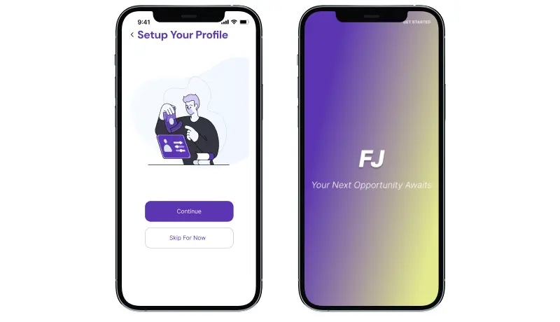 تصميم شاشة UI احترافية لتطبيق موبايل باستخدام Figma