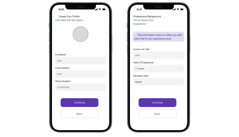 تصميم شاشة UI احترافية لتطبيق موبايل باستخدام Figma