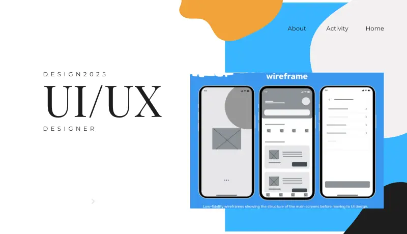 تصميم واجهة مستخدم UI/UX لتطبيقات الموبايل أو مواقع الويب
