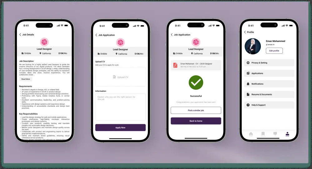 مرحبًا! أقدم خدمة تصميم شاشة واحدة لتطبيقك أو موقعك بشكل جذاب وواضح يساعد المستخدم على فهم الفكرة بسرعة. ستحصل على تصميم احترافي متناسق الألوان وسهل الاستخدام، جاهز للتطبيق أو الموقع، ومناسب لأي مشروع أو كنموذج أولي قبل التنفيذ الكامل.