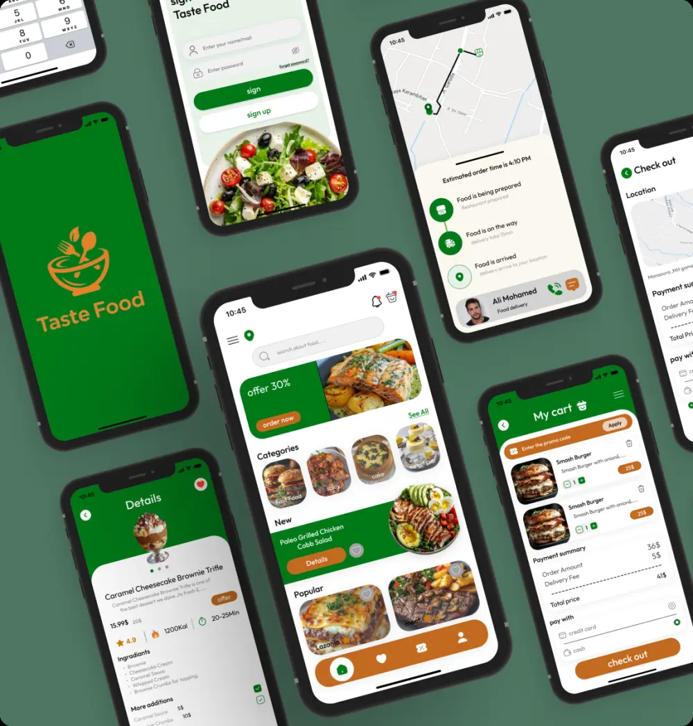 تصميم واجهة تطبيق – UI/UX