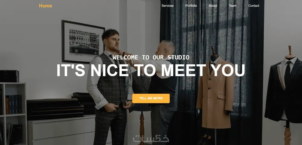 تصميم واجهات ويب احترافيه Html, css