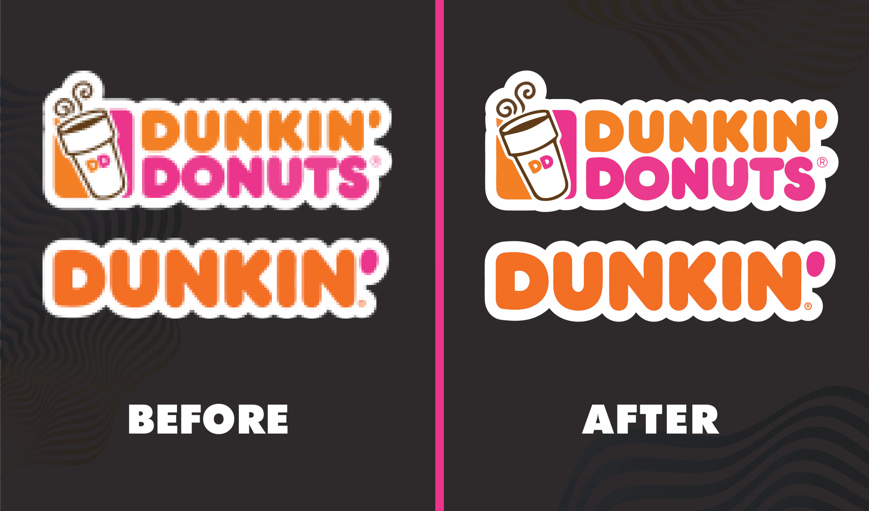 إعادة رسم الشعارات سيئة الجودة وزيادة وضوحها ودقتها