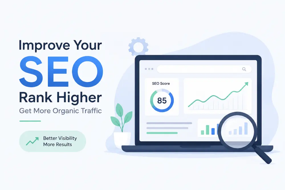 تحسين SEO لموقعك ورفع ظهوره في نتائج البحث