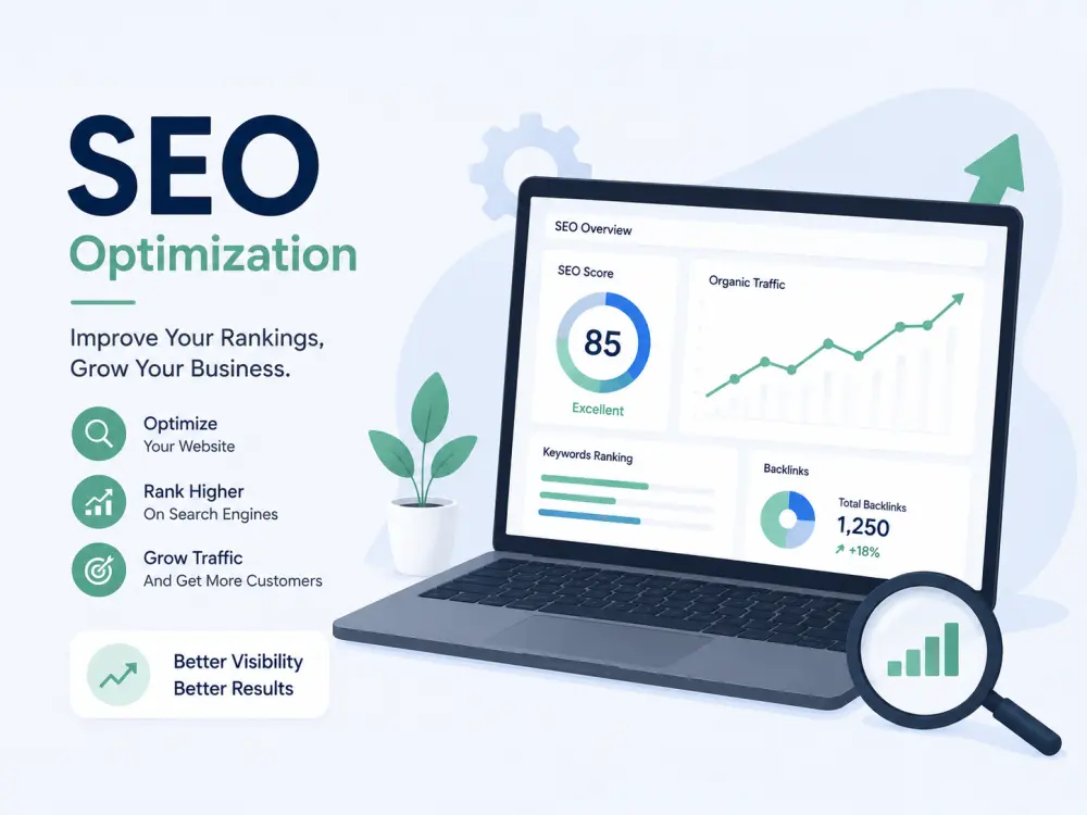 تحسين SEO لموقعك ورفع ظهوره في نتائج البحث