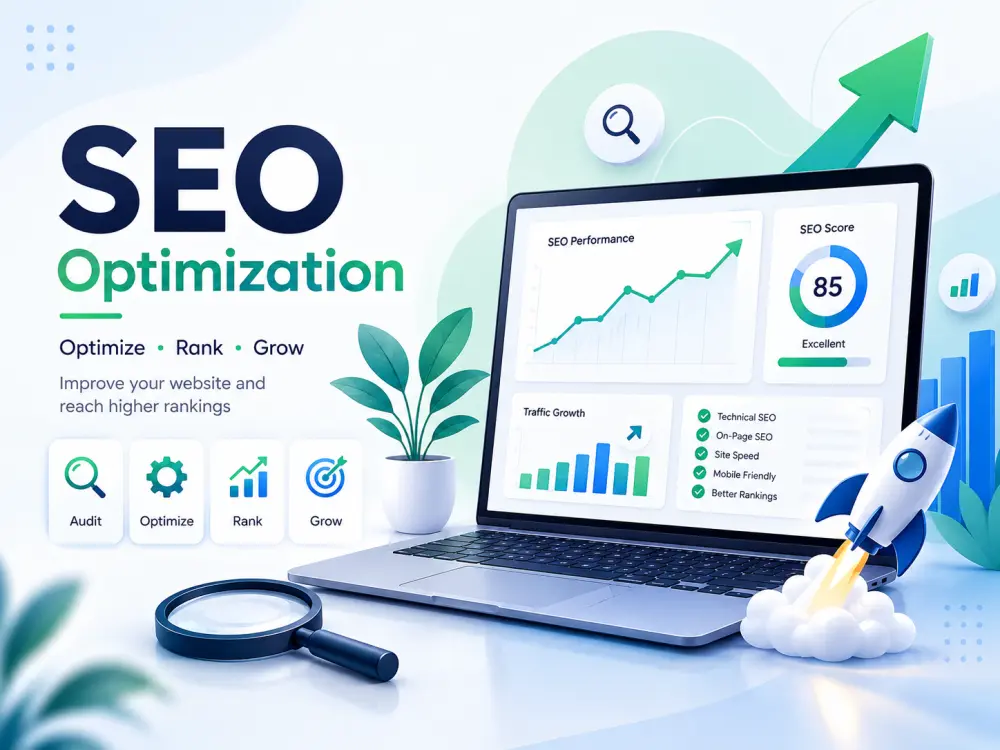تحسين SEO لموقعك ورفع ظهوره في نتائج البحث