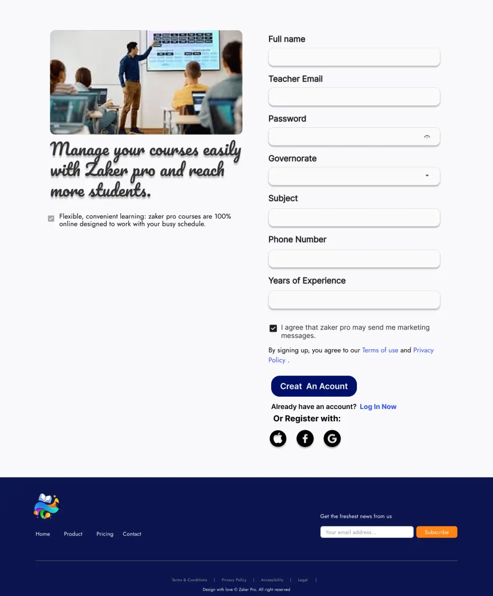 تصميم واجهة مستخدم بسيطة لشاشة واحدة باستخدام Figma