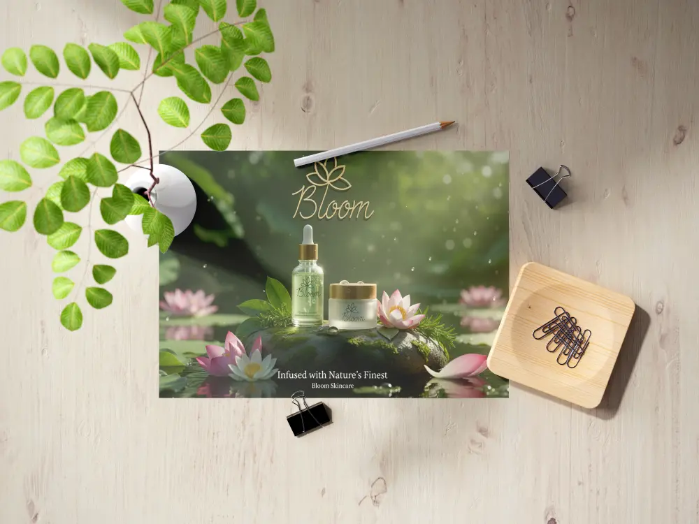 تصميم بوسترات إعلانية احترافية للسوشيال ميديا ومنتجات التجميل