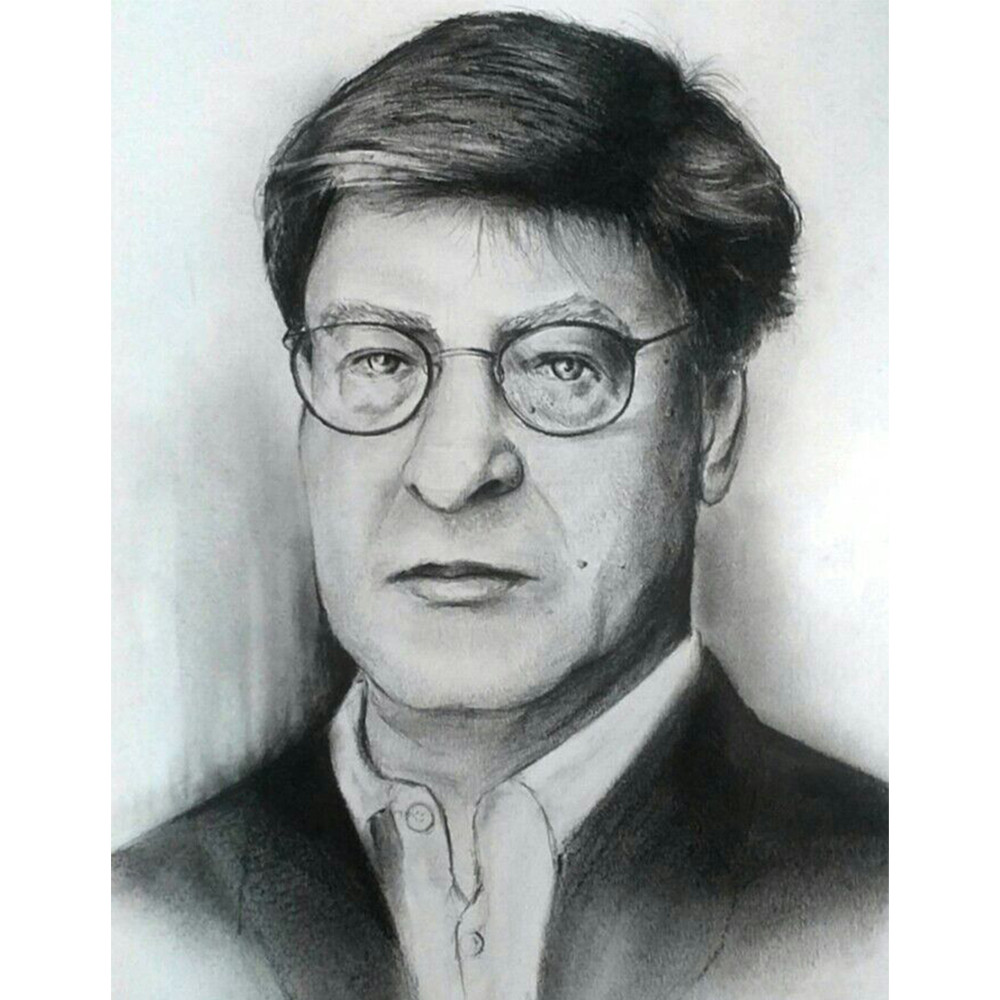 رسم لوحة شخصية "بورتريه" بتقنية الرصاص