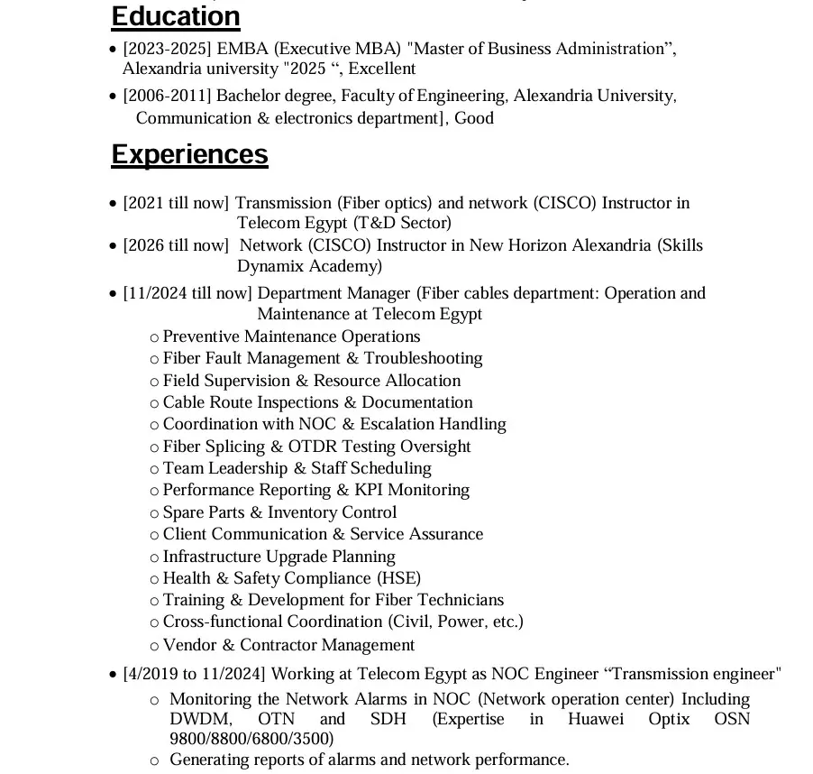 تحرير عروض تقديمية و CV تحويل ما بين انواع الملفات المختلفة مقابل 5$