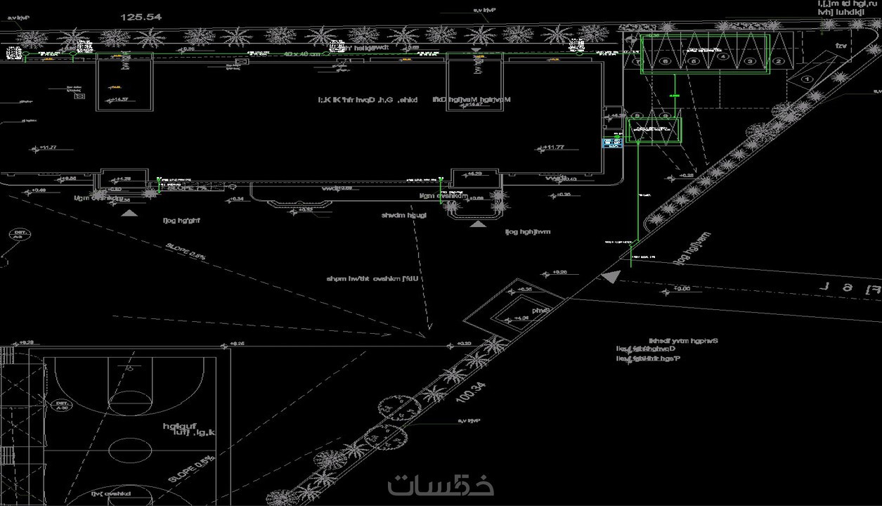 تصميم انظمة صرف صحي و تصريف مطري