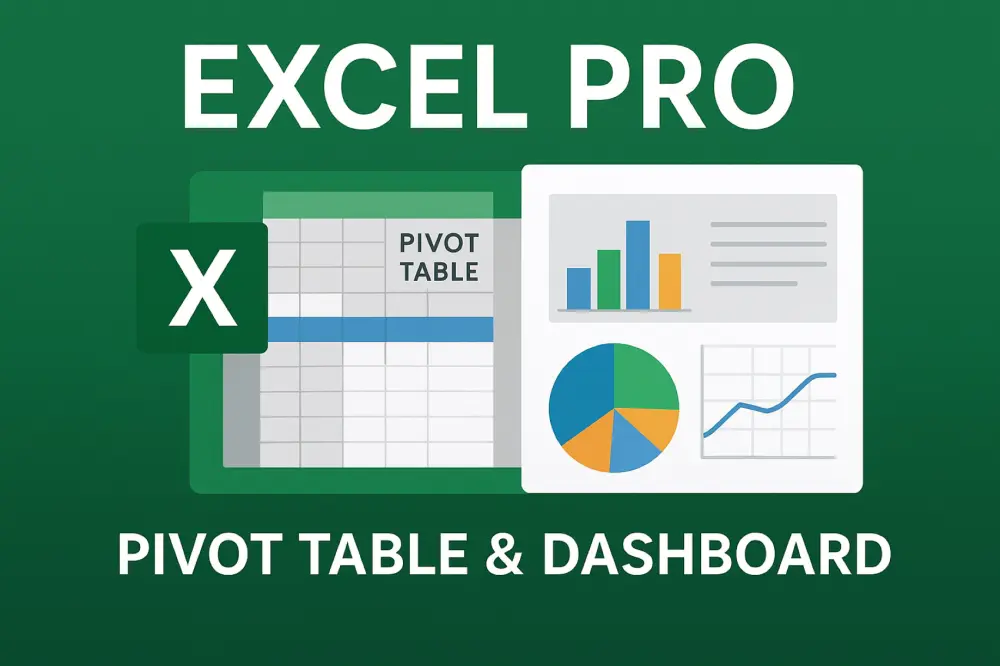 انشاء جداول excel و تحليل البيانات و تنظيفها مع dashboard تفاعلية