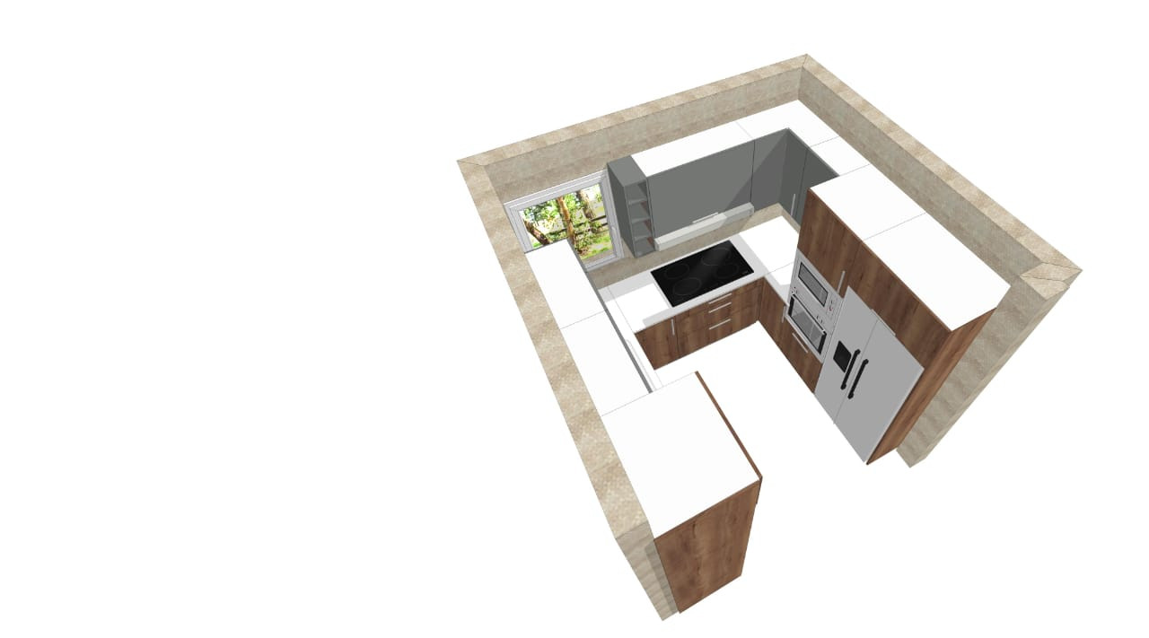 اقوم بتنفيذ تصميمات للمطابخ بجميع انواعها و افكار عصريه