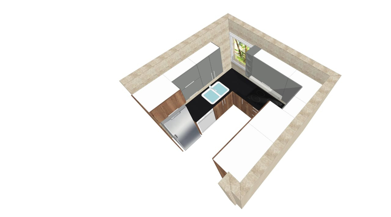 اقوم بتنفيذ تصميمات للمطابخ بجميع انواعها و افكار عصريه