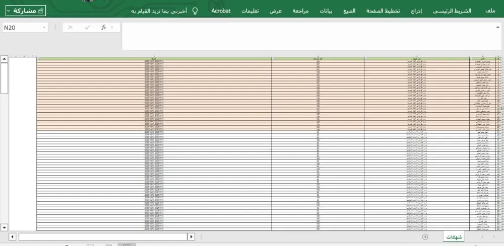 إدخال البيانات