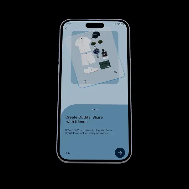 تصميم UI احترافي لتطبيقات الموبايل.