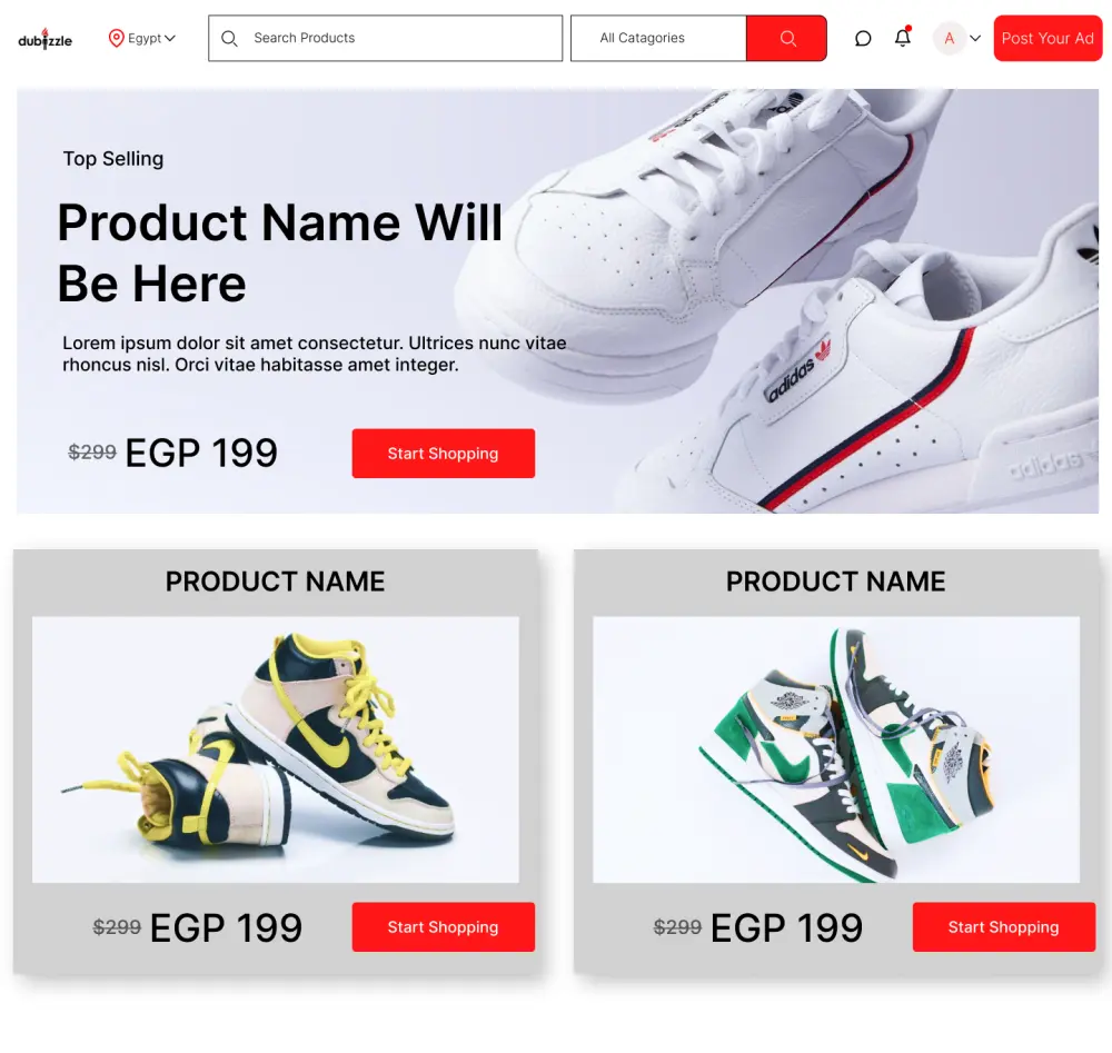 تصميم واجهات مستخدم احترافية لمواقع الويب