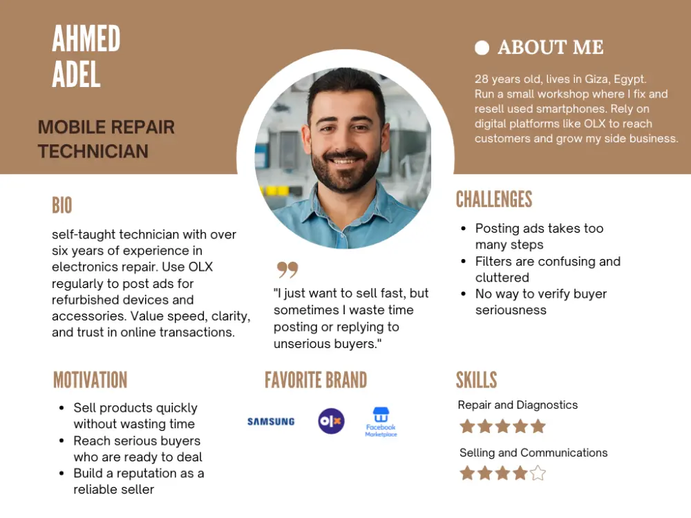 UX Research – فهم المستخدم وتحليل تجربة الاستخدام (Empathize Phase)